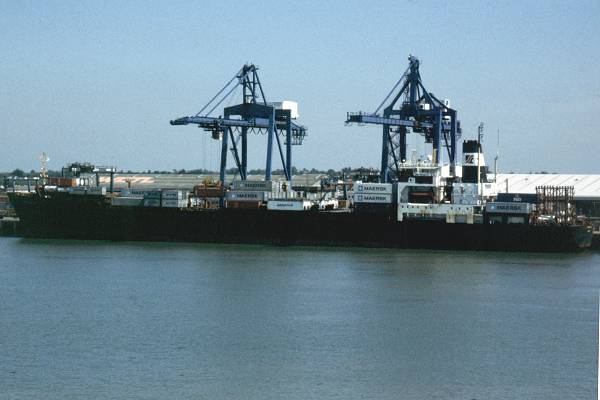 Photograph of the vessel  Sea-Land Canada pictured in Felixstowe on 30th May 1998