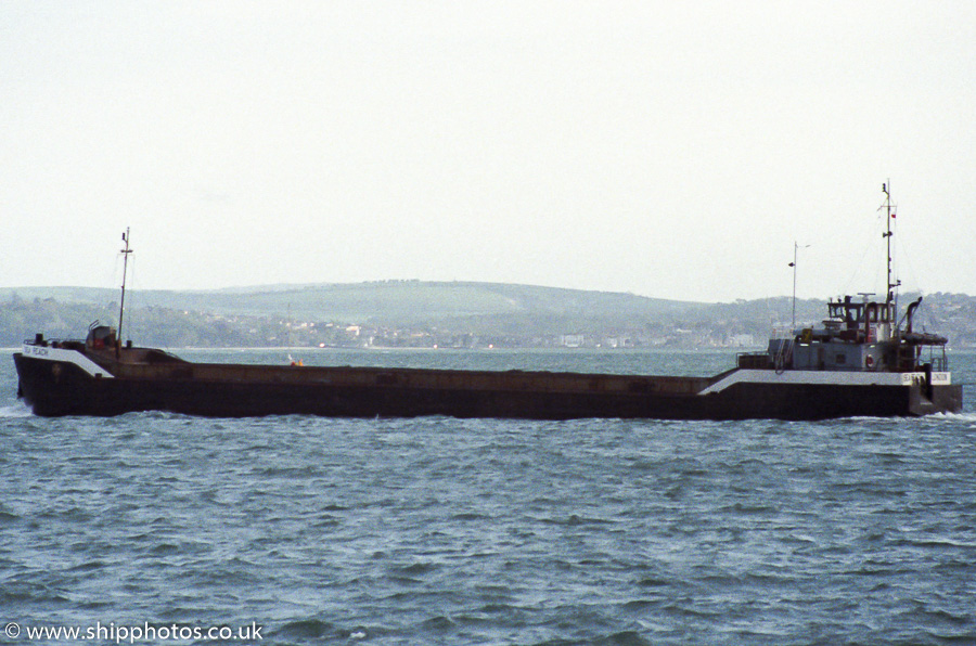 Photograph of the vessel  Sea Reach pictured departing Portsmouth Harbour on 14th May 1989