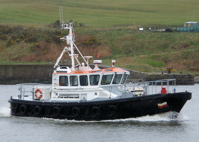 Photograph of the vessel pv Sea Shepherd pictured at Aberdeen on 17th April 2012