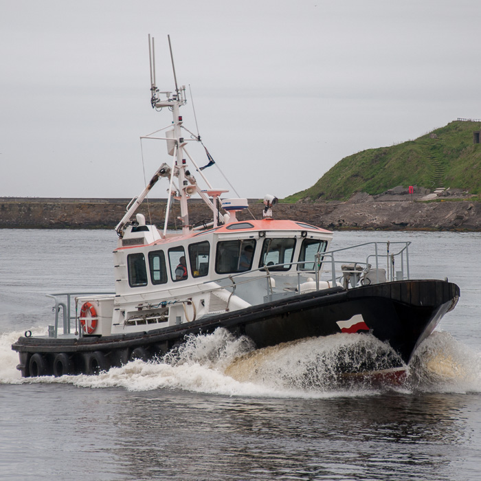 Photograph of the vessel pv Sea Shepherd pictured at Aberdeen on 13th June 2014