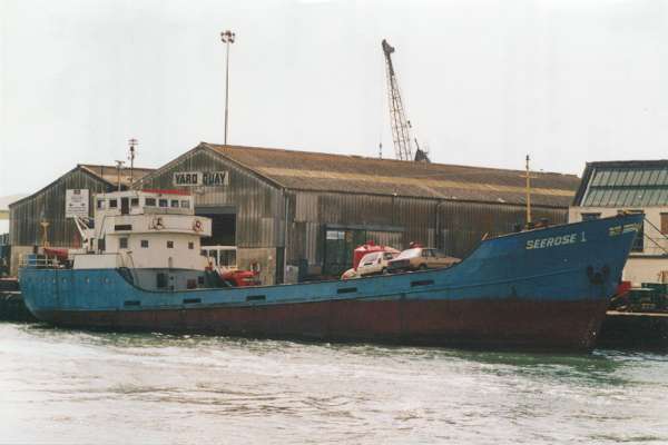 Photograph of the vessel  Seerose I pictured under detention at Poole on 7th June 2000