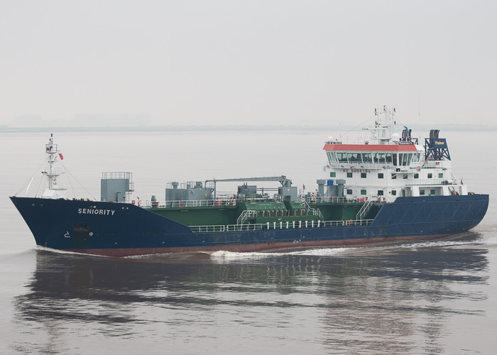 Photograph of the vessel  Seniority pictured approaching Immingham on 20th July 2014