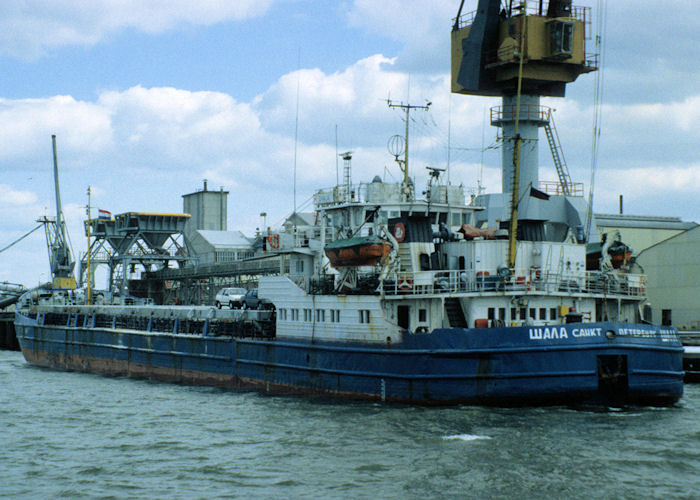 Photograph of the vessel  Shala pictured in Rotterdam on 20th April 1997