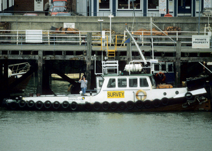 Photograph of the vessel  Shamrock pictured at Harwich on 26th May 1998