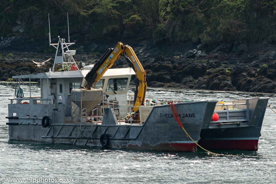 Photograph of the vessel  Shelagh Jane pictured at Dunvegan on 18th May 2016