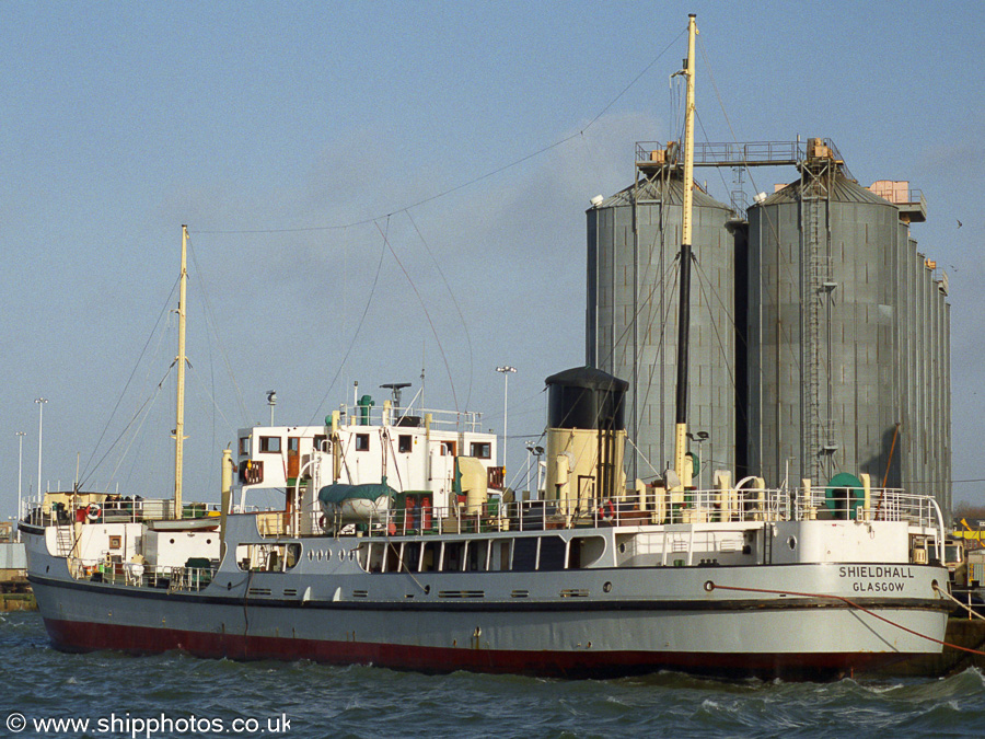  Shieldhall pictured on Southampton Water on 20th July 2012