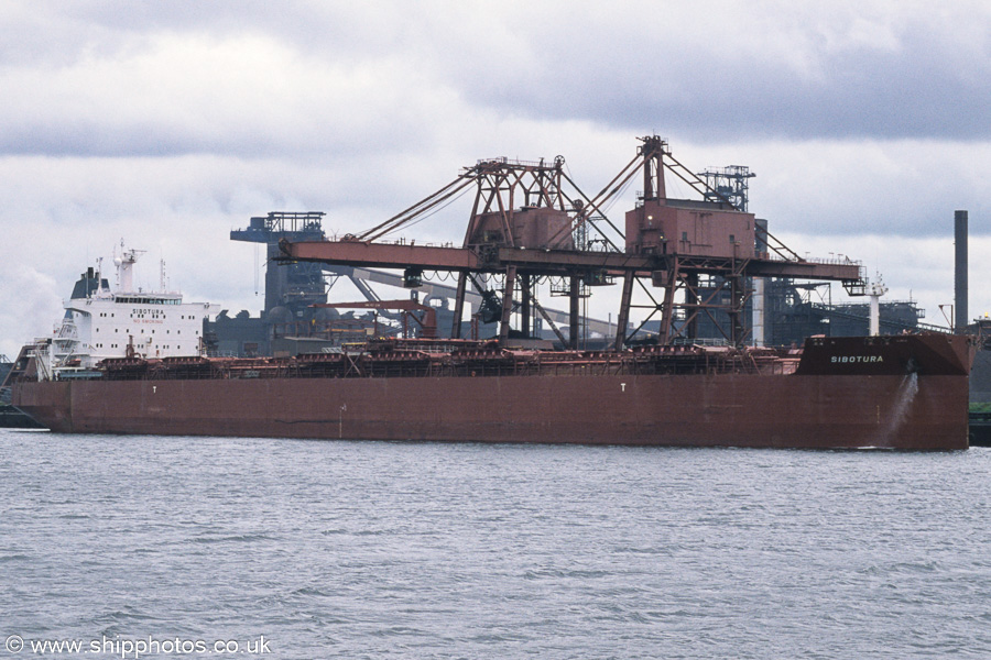Photograph of the vessel  Sibotura pictured at Dunkerque on 22nd June 2002