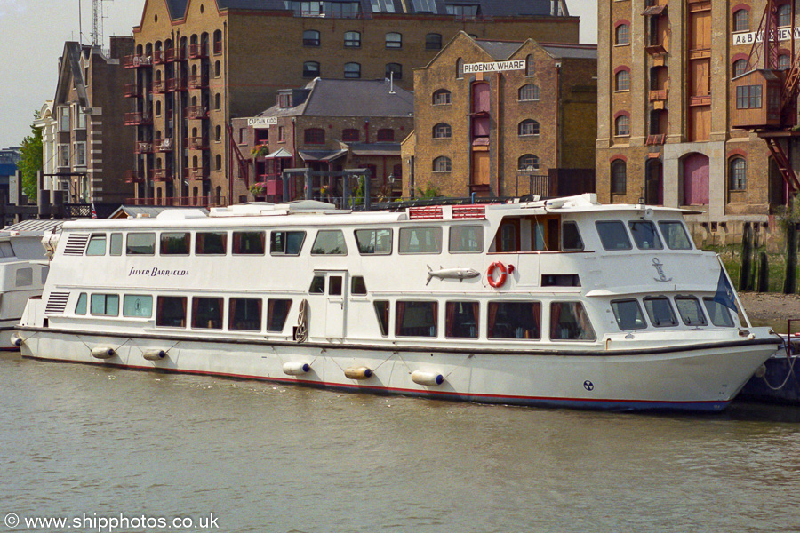  Silver Barracuda pictured in London on 3rd September 2002