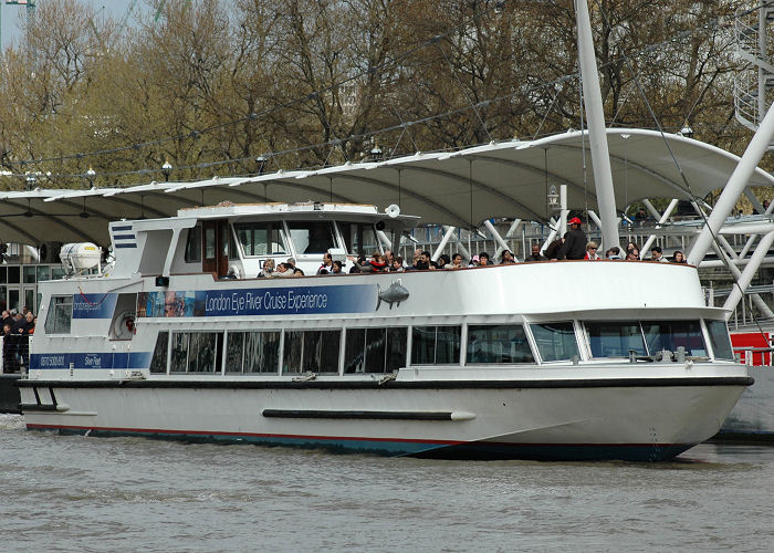 Photograph of the vessel  Silver Bonito pictured in London on 1st May 2006