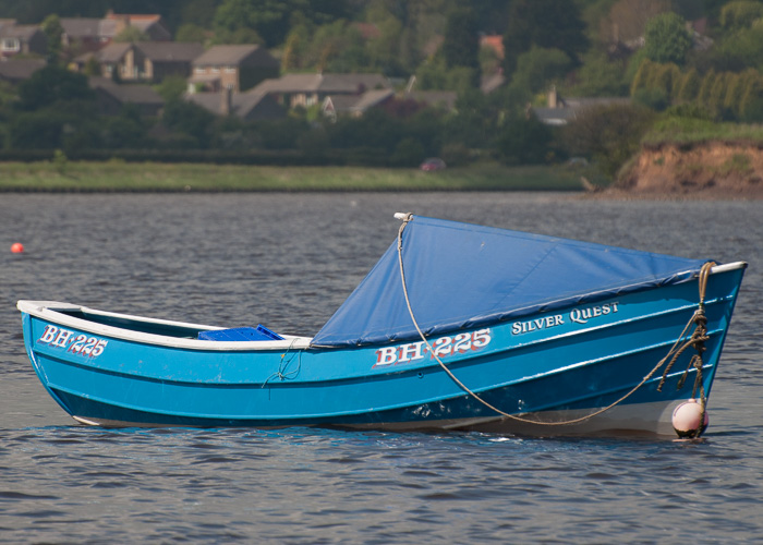 Photograph of the vessel fv Silver Quest pictured at Amble on 25th May 2014