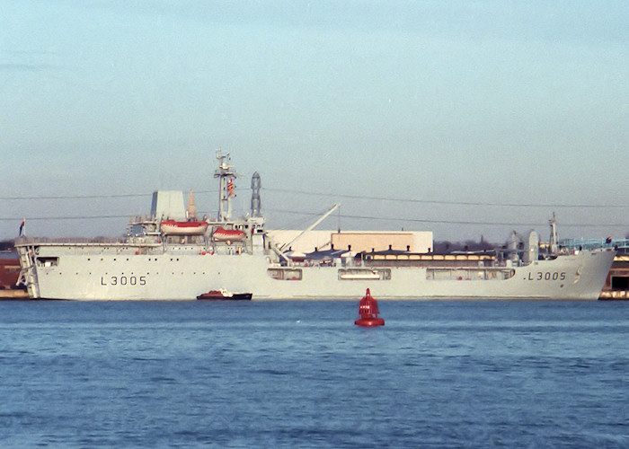 Sir Galahad pictured at Southampton on 22nd December 1987