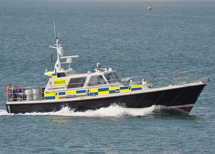  Sir Humphrey Gale pictured entering Portsmouth Harbour on 5th August 2011