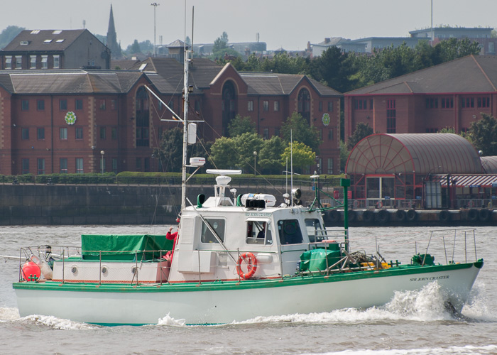 Photograph of the vessel  Sir John Craster pictured at Liverpool on 31st May 2014