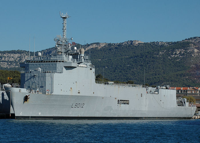 Photograph of the vessel FS Siroco pictured at Toulon on 9th August 2008