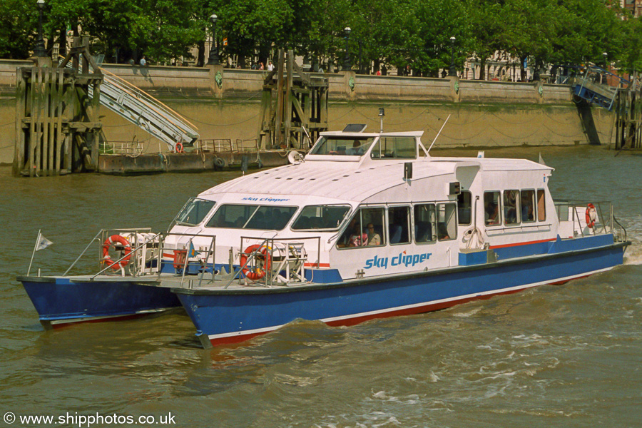  Sky Clipper pictured in London on 16th July 2005