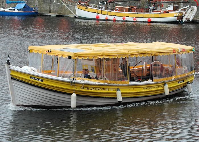 Photograph of the vessel  Skylark pictured in Albert Dock, Liverpool on 31st July 2010