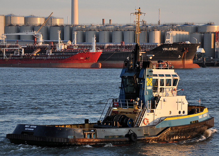 Photograph of the vessel  Smit Japan pictured at Vlaardingen on 24th June 2012