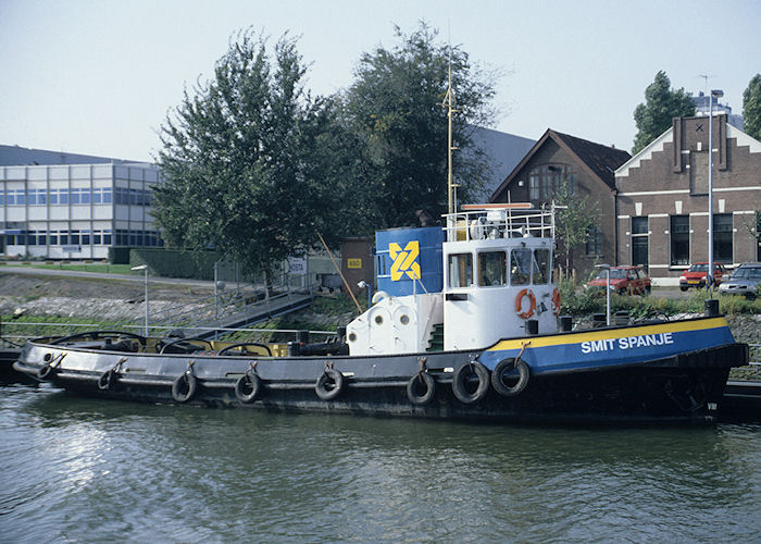  Smit Spanje pictured in Koningin Wilhelminahaven, Rotterdam on 27th September 1992