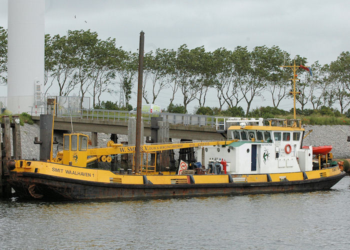 Photograph of the vessel  Smit Waalhaven 1 pictured in Scheurhaven, Europoort on 20th June 2010