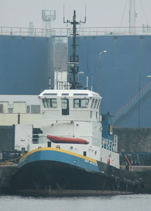 Photograph of the vessel  Smit Waterloo pictured in Liverpool Docks on 27th June 2009