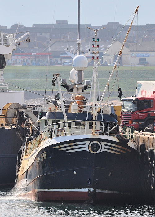 Photograph of the vessel fv Solstice pictured at Peterhead on 6th May 2013
