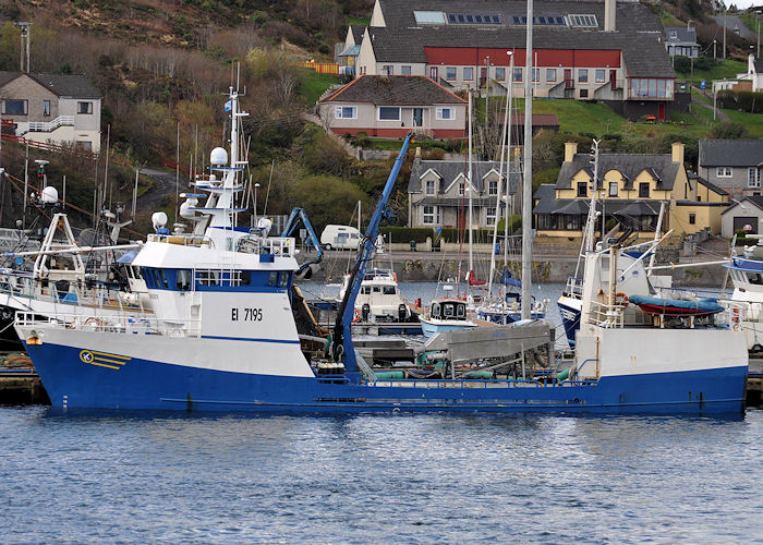 Photograph of the vessel  Solundoy pictured at Mallaig on 10th April 2012