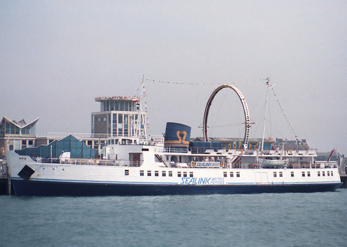 Photograph of the vessel  Southsea pictured at Southsea on 19th June 1988