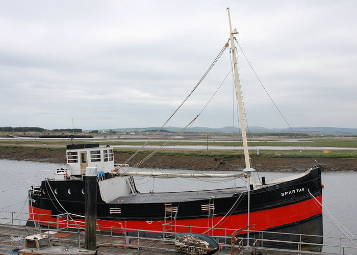 Photograph of the vessel  Spartan pictured at Irvine on 2nd May 2010