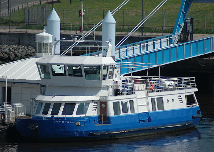 Photograph of the vessel  Spirit of the Tyne pictured at South Shields on 6th May 2008