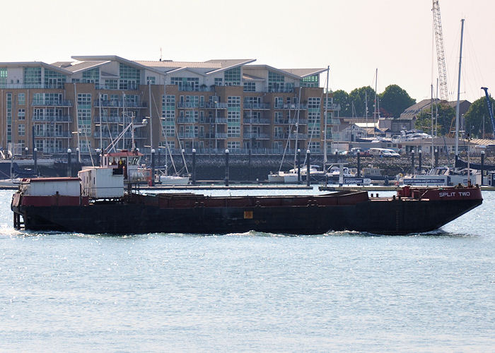 Photograph of the vessel  Split Two pictured in Portsmouth Harbour on 6th June 2013