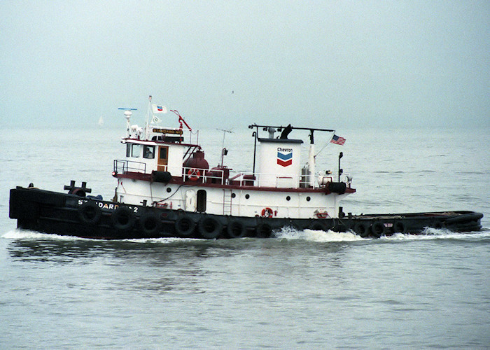 Photograph of the vessel  Standard No. 2 pictured at San Francisco on 6th November 1988