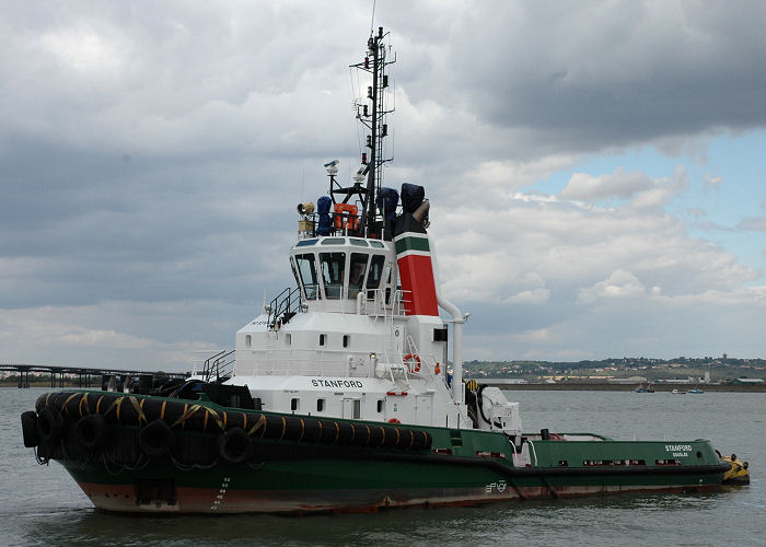 Photograph of the vessel  Stanford pictured at Coryton on 10th August 2006