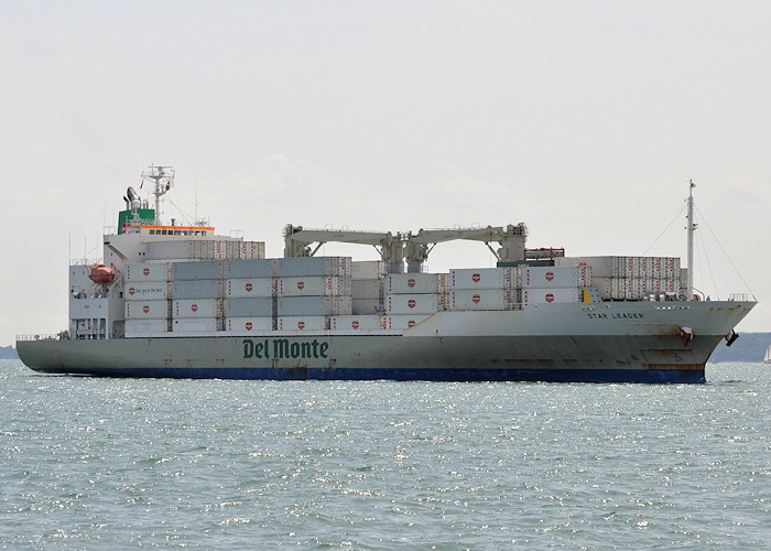 Photograph of the vessel  Star Leader pictured approaching Portsmouth Harbour on 21st July 2012