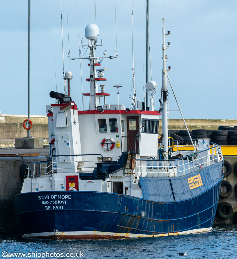 Photograph of the vessel  Star of Hope pictured at Fraserburgh on 12th September 2024