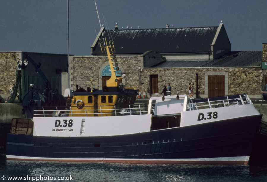 Photograph of the vessel fv Star of Nazareth pictured at Howth on 29th August 1998