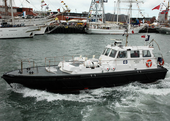 Photograph of the vessel pv St. Clement pictured in Portsmouth Harbour on 3rd July 2005