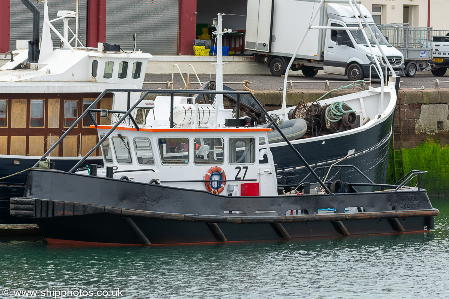 Photograph of the vessel  St. Colme pictured at Arbroath on 9th September 2024