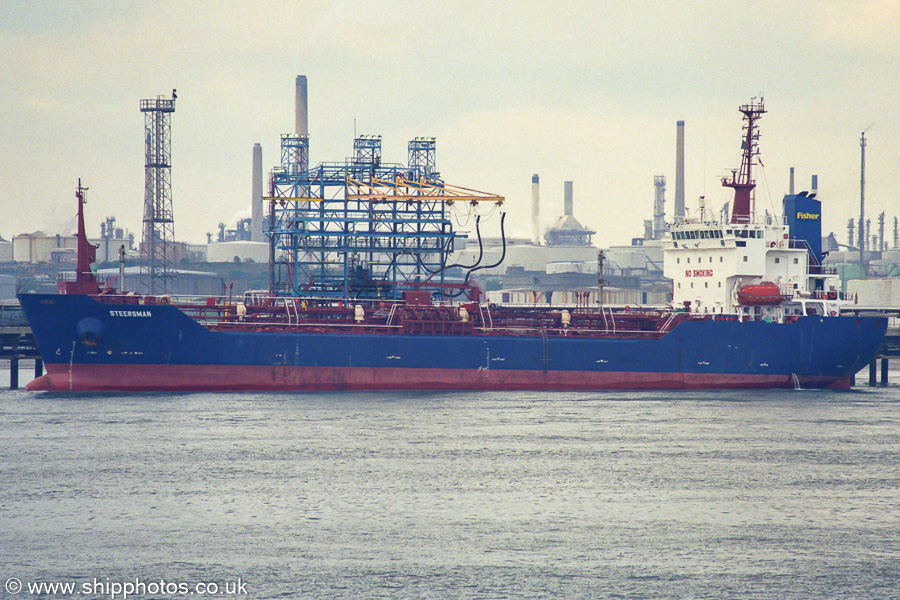 Photograph of the vessel  Steersman pictured at Fawley on 6th July 2002