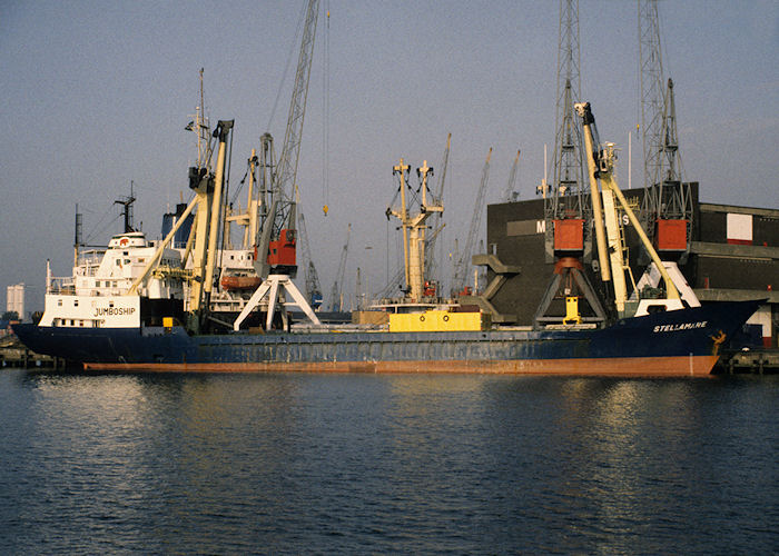  Stellamare pictured in Waalhaven, Rotterdam on 27th September 1992