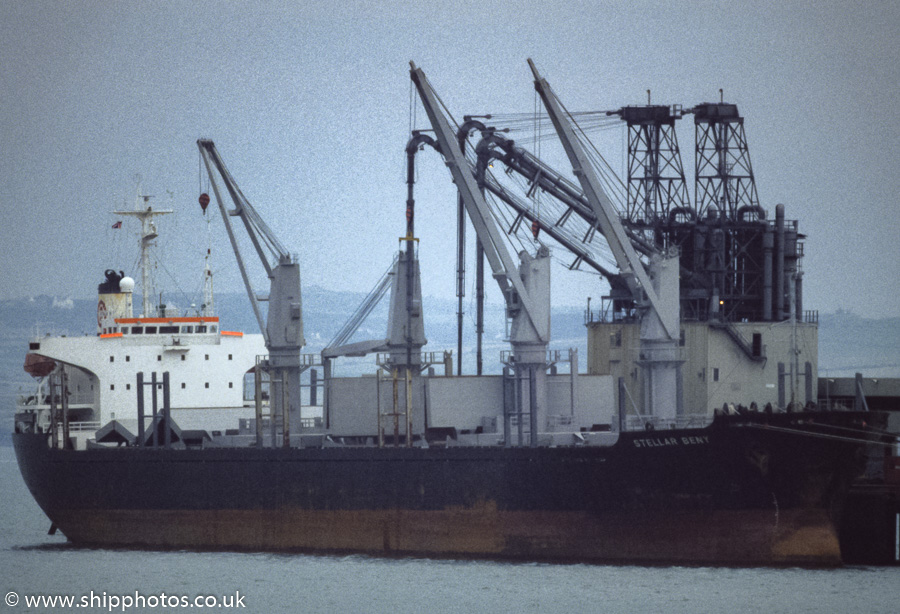 Photograph of the vessel  Stellar Beny pictured at Holyhead on 31st August 1998
