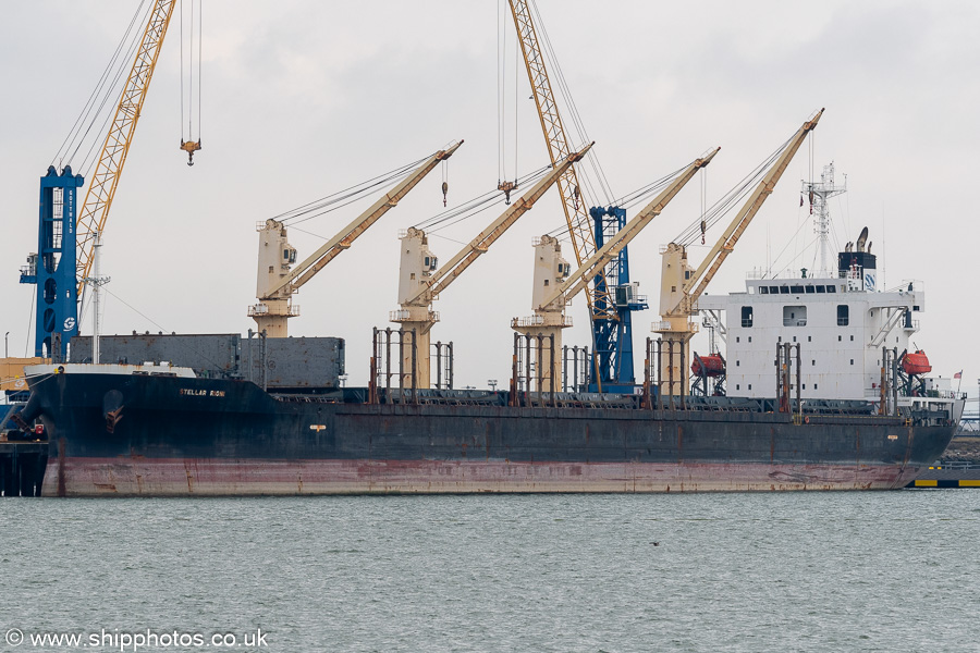 Photograph of the vessel  Stellar Rioni pictured at Sheerness on 19th July 2025