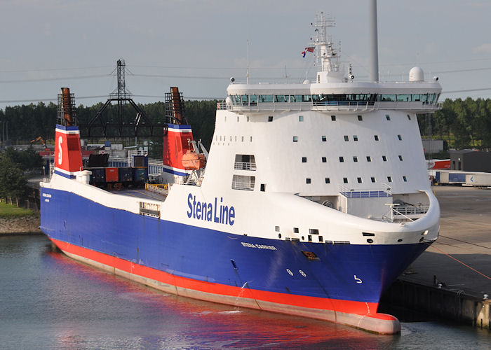 Photograph of the vessel  Stena Carrier pictured in Beneluxhaven, Europoort on 24th June 2011