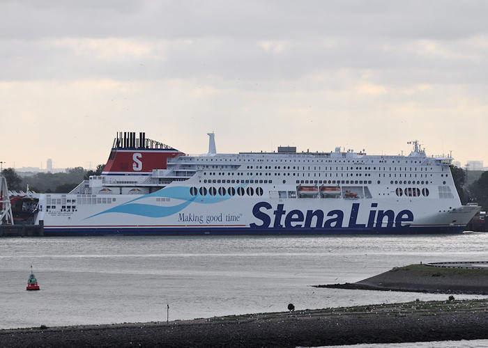 Photograph of the vessel  Stena Hollandica pictured at Hoek van Holland on 22nd June 2012
