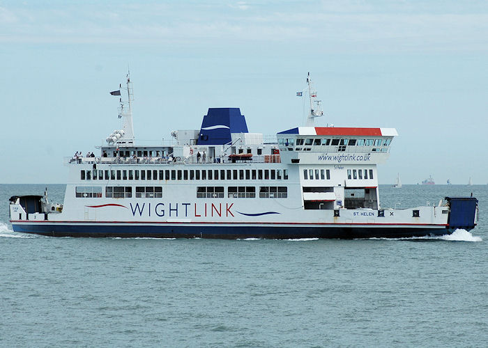 Photograph of the vessel  St. Helen pictured in the Solent on 13th June 2009