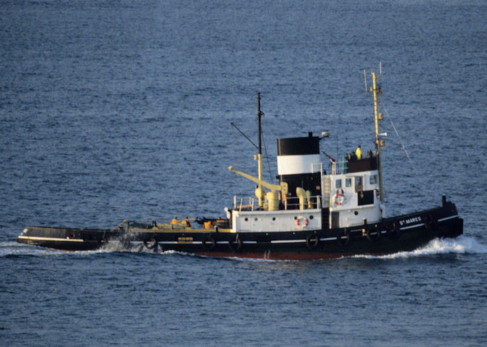 Photograph of the vessel  St. Mawes pictured at Falmouth on 4th May 1996