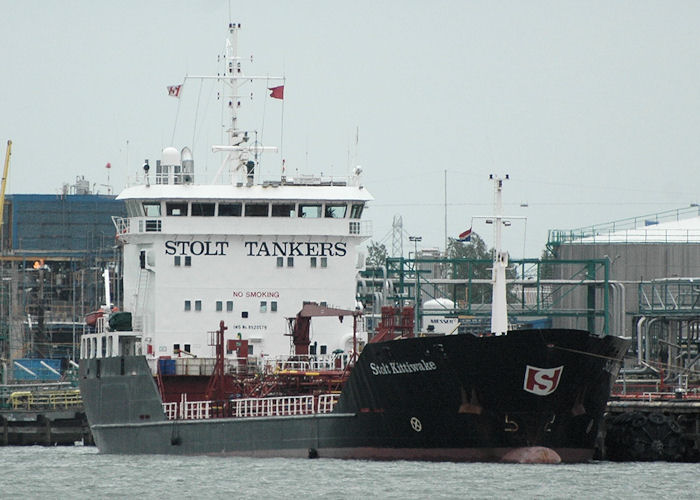 Photograph of the vessel  Stolt Kittiwake pictured in Botlek, Rotterdam on 20th June 2010