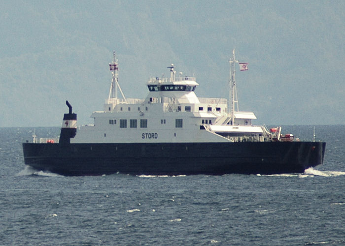 Photograph of the vessel  Stord pictured near Bergen on 13th May 2005