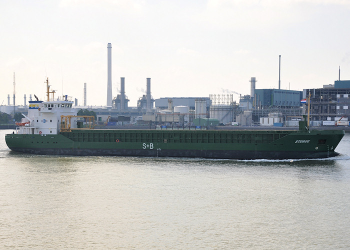 Photograph of the vessel  Storoe pictured passing Vlaardingen on 26th June 2012