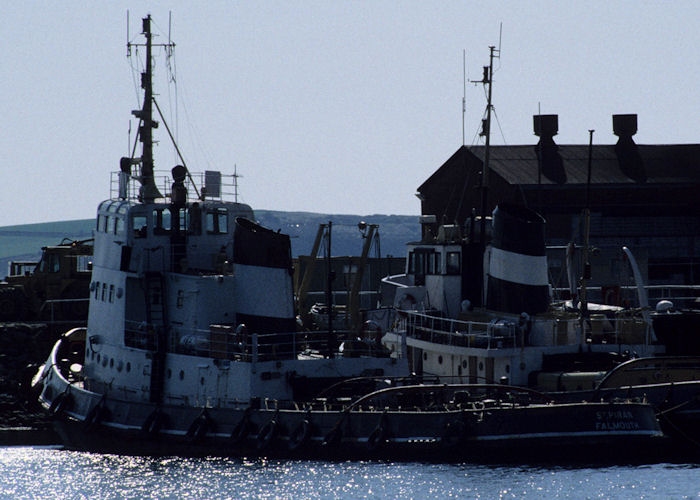 Photograph of the vessel  St. Piran pictured at Falmouth on 5th May 1996