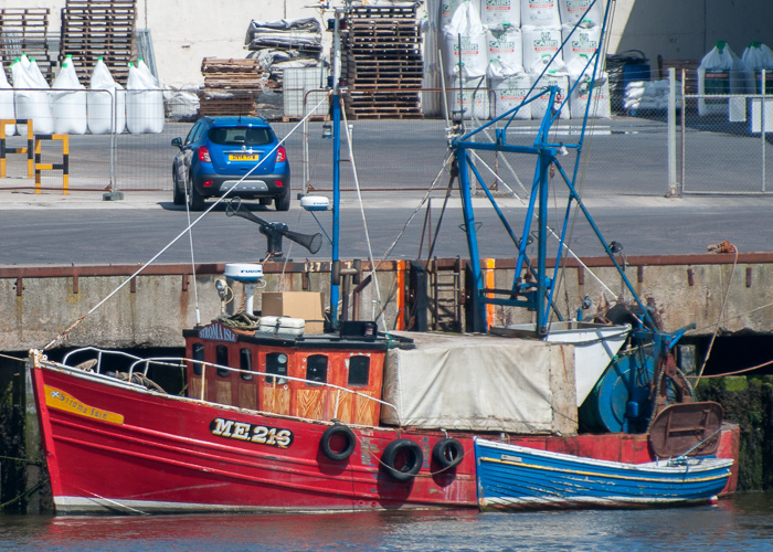 Photograph of the vessel fv Stroma Isle pictured at Montrose on 8th June 2014